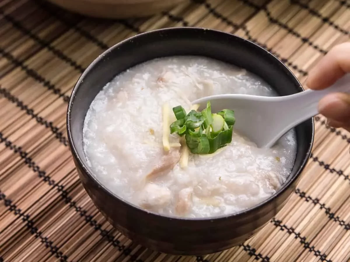 instant pot chicken congee 1